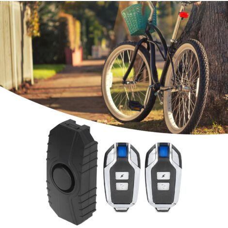 Alarme pour Vélo/Moto/Scooter avec Vibration Sensor IP55, 2 Télécommandes et Installation Facile (1/5)
