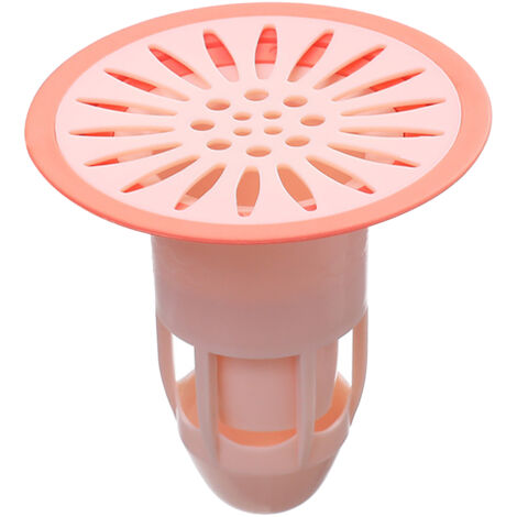 Bouchon Anti-Retour et Anti-Odeurs pour Évier/Douche - TPR/ABS - 8x7x2cm - Vert/Rose/Noir/Blanc - 1 Pièce (1/5)