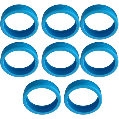 Couvercles Silicone de Protection pour Roues de Valises 8PCS Housse Antigriffes Antichocs Anti-bruit Bleu (1/5)