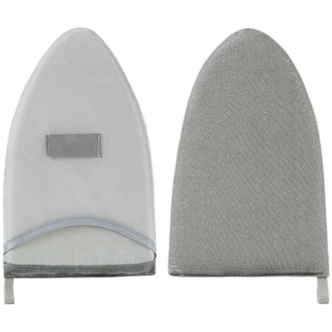 Gant de Protection Anti-Vapeur pour le Repassage avec Anneau, Matière Isolante en Polyester et Sponge, Dimension Pointée 25x15x3cm pour Tous Les Steamer, Color Gris. (1/5)