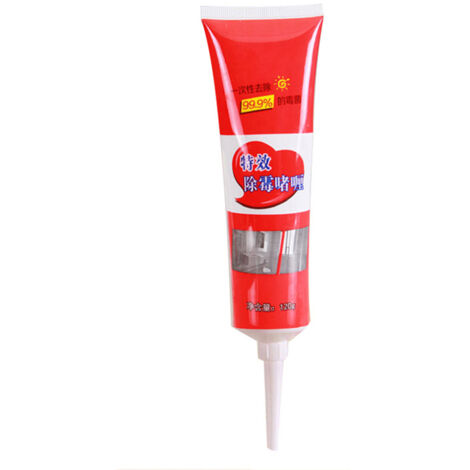 Gel Anti-Moisissures pour Sol et Mur, Clean Gel, 120ml, Format Tube, Ingrédients Sodium Hypochlorite et Hydroxyde, Application Verticale et Inclinée (1/5)
