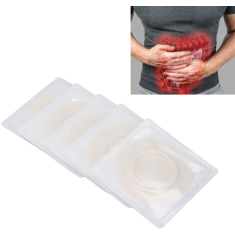 Anneau de Barrière pour Stomie - 5 Pièces Extensible Anti Fuite pour Sac de Colostomie avec Bande de Mesure (1/5)