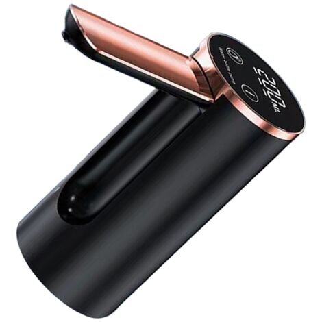 Pompe à eau électrique [ 68x68x135mm ] automatique avec sélection de quantité rechargeable USB pour bouteilles gallon universelles ABS 1200mAh (1/5)