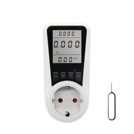 [Mesure d'énergie] + [Moniteur intelligent] + [7 modes] + [Prise de sécurité] (1/5)