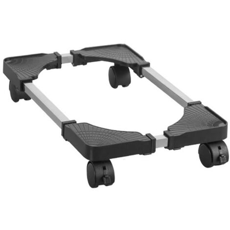 Support pour Tour PC - Plastique Adjustable Mobile avec Roulettes Caster pour Most Gaming PC Noir (1/5)