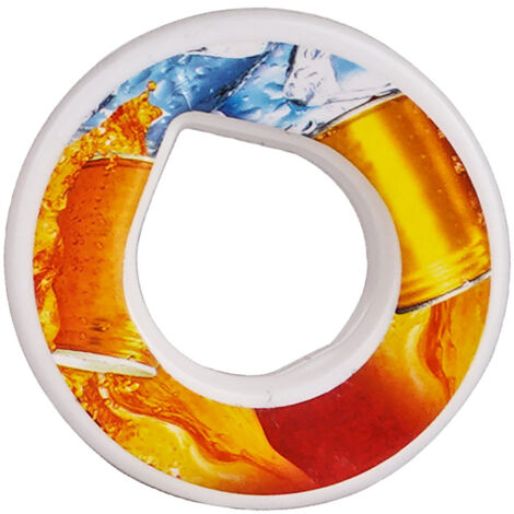 Anneau aromatisé pour bouteille d'eau Fruit Fragrance (PP, 4.5cm) Multicolor - 1 anneau, expérience de boisson innovante sans sucre ni calories (1/5)