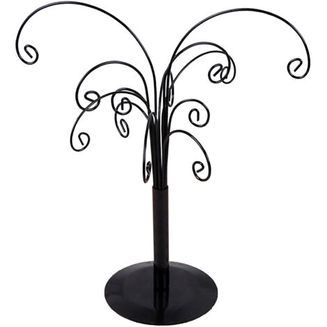 Arbre de présentation de bijoux métal multifonction décoratif avec support pour décorations, œufs de Pâcles, étui- (1/5)