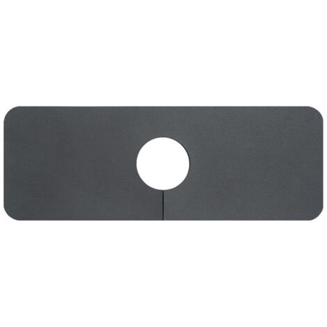 Absorbent tap pad black for kitchen sink faucet reusable size 15x5.4 inches easy to clean and cut fabric multi-scene use for bathroom RV (1/5)
