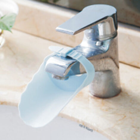 [Accessoire Lavabo] Bec Extender PP Multicolore Taille 10.5cm Installation Facile pour Bébés et Enfants (1/5)
