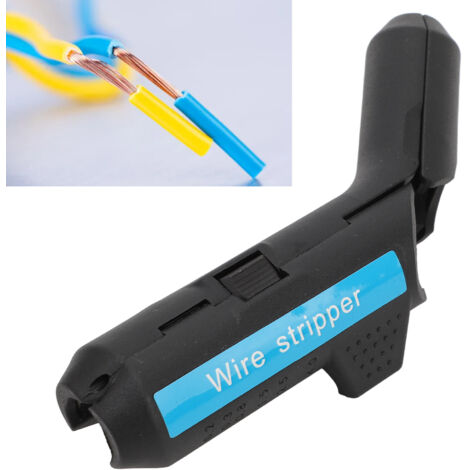 Dénudeur de Câbles Multifonction avec Grip Confortable pour Électriciens, Professionnels et DIY  Matériel Professionnel et Durable  Matériau: Plastique, Poids: 67g  Comprend 1 Dénudeur de Câbles  6 Di (1/5)