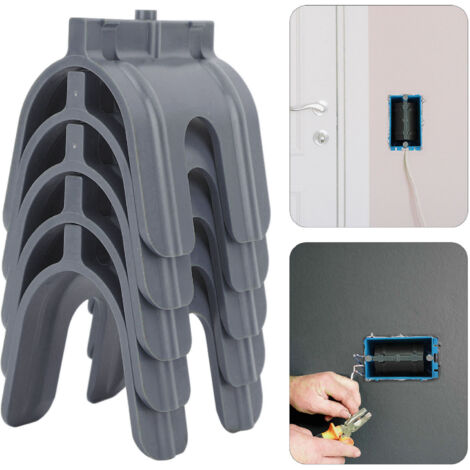 Marqueur de boîtes électriques, Outil de marquage pour cloison sèche, 5 pièces, Gris (1/5)
