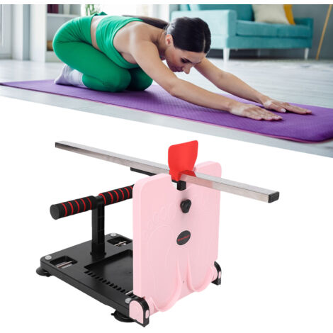 Entraîneur à la flexion en position assise ajustable pour écoles Kit d'entraînement de flexibilité ABS avec règle métallique et tapis de mesure (1/5)