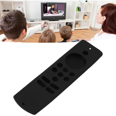 Housse de Protection pour Télécommande Fire TV Stick Lite - Silicone Anti-Slip, Résistant et Lavable avec Cordon (1/5)