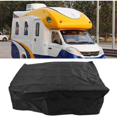 Housse pour Climatiseur RV, Protection Anti-Vent/UV/Débris pour Mach I-III, Coleman Brisk II Roughneck TSR, Oxford Argenté 210D (108x76x36 cm) (1/5)