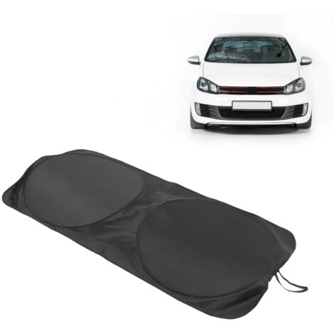 Protection solaire pour pare-brise, Revêtement auto anti-UV, Matière polyester, Facile à déployer et à ranger, Modèle universel pour voitures et SUV (1/5)