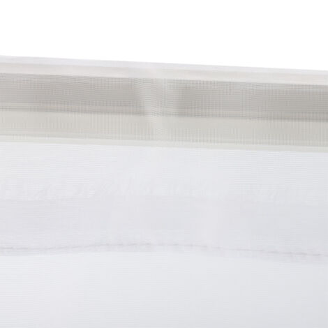 Voile gradation Pocket pour Fenêtre Salon Chambre Balcon Rideau Légère Polyester 270x100cm Rose Gradient 1 Pièce (1/5)