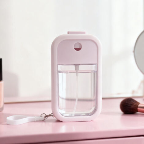 【Housse】 Refillable Spray Bottle Leakproof Travel Cosmetic Holder Sleeve Liquid Soap Container Silicone (1/5)