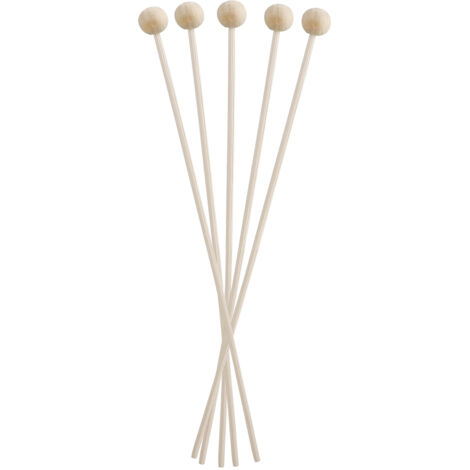Diffuseurs à Brins Réutilisables Diffuseurs Aromatiques Pack de 50 pour Essences Feng Shui Maison Bureau Events (Fibre+ Bois) (1/5)