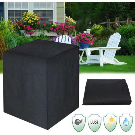 Housse BBQ Protecteur Grill Oxford Haute Densité 68x68x72cm Résistant UV Anti-Poussière avec Sac de Stockage ZIP (1/2)