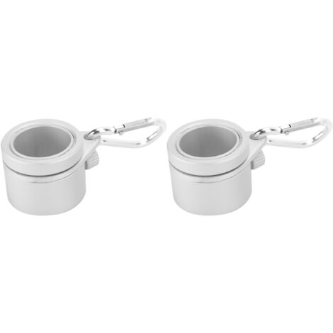 Bague de Montage Rotative pour Drapeau 1in avec Clip et Vis Adjustable en Aluminium – 2 Pièces (1/5)