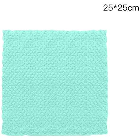 Serviette de cuisine absorbante anti-bactérienne Coral Fleece 25x25cm lavable et durable - 1 pièce (1/5)