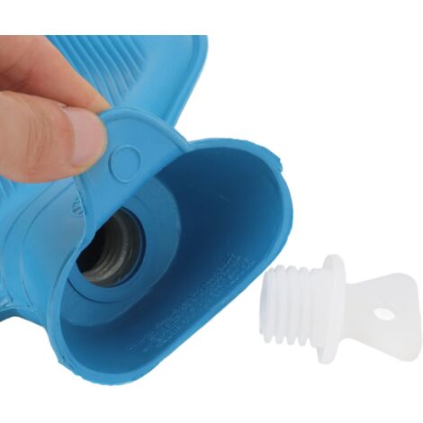 [Kit de lavement] Kit de lavement professionnel avec sac silicone 2L, tuyau silicone de 5 ft, contrôle de flux d'eau, pour bien-être intestinal, bleu