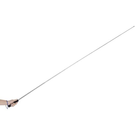 Poteau telescopique métal extensible 79" [Banner/Flags/Handheld] portable compact qualité professionnel intérieur emploi sécurité décontractée
