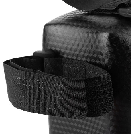 Sac étanche pour vélo avec housse téléphone transparente TPU - Coque rigide EVA, fixation par sangles ajustables, compatible smartphones 6,5 pouces (1/5)