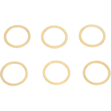 Kit de réparation par 6 plaques de rondelles/coupures en cuivre pour la VST, VSTA, EVR, SBK, SBKA avec haute résistance thermique et faible volatilité (1/5)