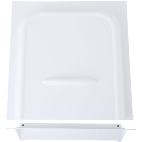 Panneau de Glissement de Porte RV avec Stop 12x12in Blanc PP, Protège Porte et Simplifie Entretien pour Véhicules Camping Caravane (1/5)