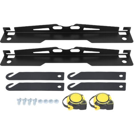 Kit d'Alignement Roues avec 2 Rubans Mesure + Barres Extension en Alliage Acier pour Véhicules (1/5)