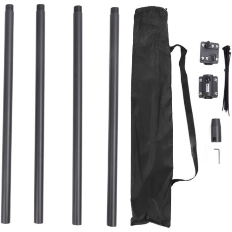 Kit de poteau satellite pour camping-car en aluminium léger: Support de montage portable pour antenne GEN 2, avec sac de rangement et outils. (1/5)