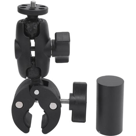 Clamp Mount Kit Support de Fixation et Adaptateur pour Mini Antenne Dishy en Alliage d'Aluminium Angle Adjustable pour Véhicule VVR RV Bâton Échelle Pole Mounting Bracket