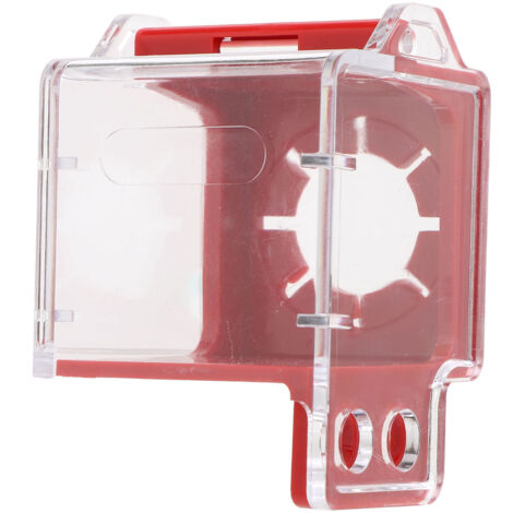 Protecteur de Bouton d'Arrêt d'Urgence Bouchon en Plastique Technique PC Couverture pour Bouton-Poussoir Commutateur à Bouton Industriel (1/5)