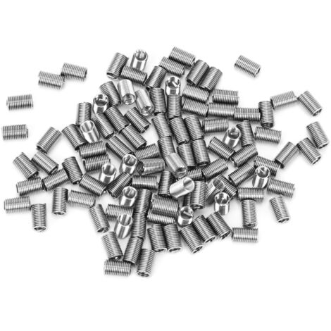 Insert de filetage réparation réducteur bicolore M4x0.7 SUS304 lot 100 (1/5)