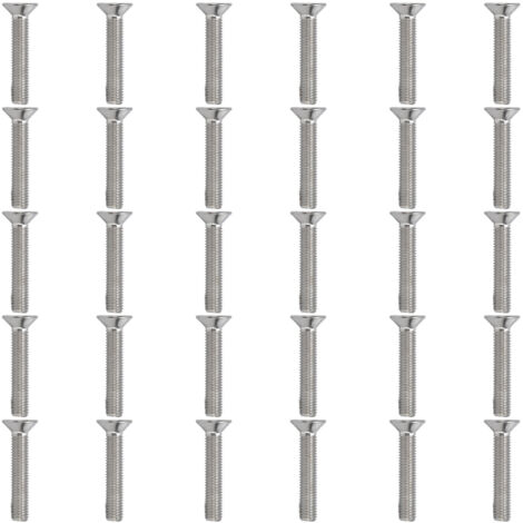 [Vis] Kit de 30 Boulons Allen Inox A2 M10x55mm - Qualité Industrie, Fixation Stable (1/5)