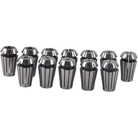 Jeu de 12 mandrins ER16 haute précision pour machines CNC (1/5)