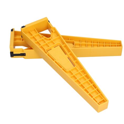 Gabinet de Guía para Cajones ABS, Installation Aide Set de 2 Pièces, Kit de Montage Outil pour Maison (1/5)