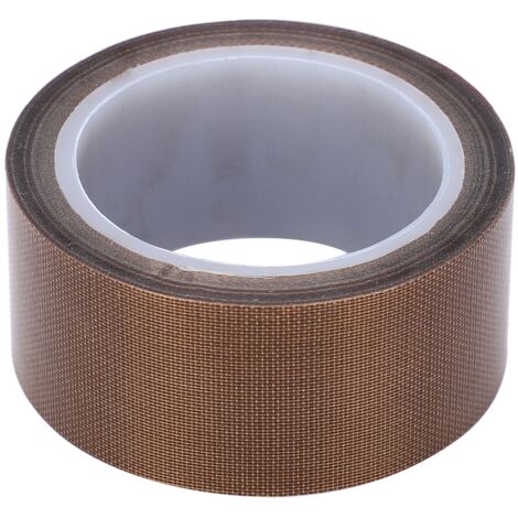 Ruban PTFE, Ruban isolant thermique haute température, Ruban avec adhésif 19mm x 10m pour machine sous vide et scellage (1/5)