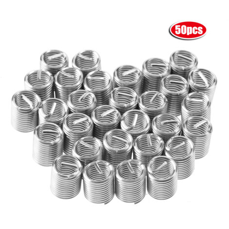 Helico Inserts Insert de Filetage Helicoïdal 50pcs M10 SS304 Taille M101.52 D Coque Hélicoïdale Filet (1/5)