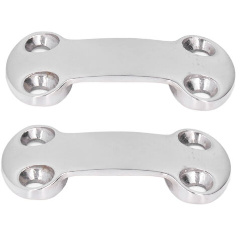 Attache en toile Press Buckle 2 pièces en Stainless Steel 316 pour sangles de fixation, largeur intérieure 25,5mm/1.00in (1/5)