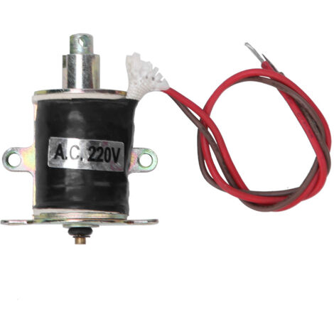 Electromagnétique Type AC Electromagnet Sal-02 220VAC Push-Pull avec Stroke de 10mm 3N Force pour Applications Mécaniques Vending Machine (1/5)