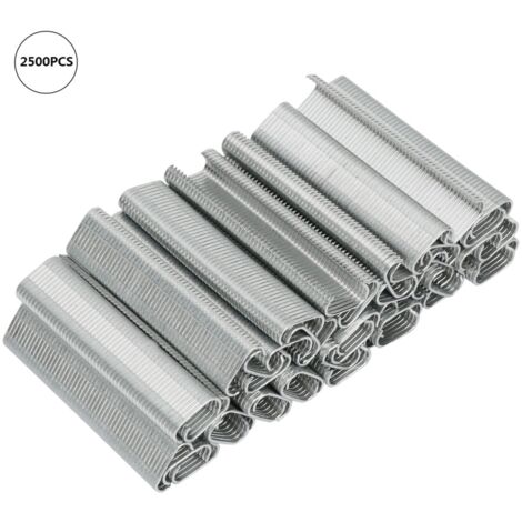 Attache Cage M Clous pour Élevage et Canapé - Lot de 2500 Pièces en Métal Corrosion Résistante (20mm, Ø8mm) (1/5)