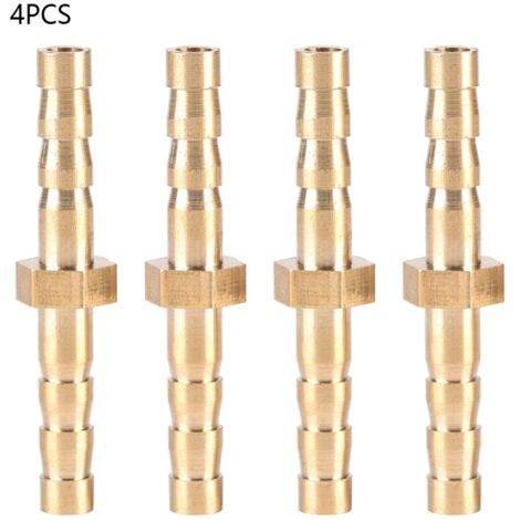 4 pièces raccords barbelés réducteurs en cuivre 4--4mm pour tuyaux, matériel premium, durable, kit de remplacement (1/5)