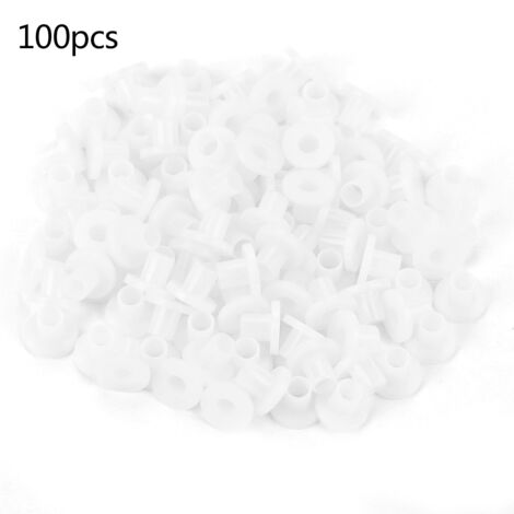 [Isolateur Électronique] Rondelle de Transistor Insulée TW-9, 100pcs en Plastique Blanc pour Montage et Isolation (1/5)