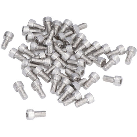 50 Vis Embouts à Encastrer en Acier Stainless A2‑70 DIN 912 M8x20 Hexagonale (1/5)