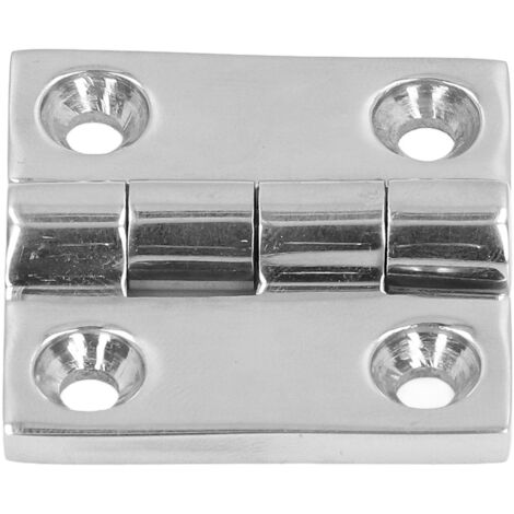 Paumelle Marine 316 ZY-HY-0101 Charnière Inox Polie pour Portes et Fenêtres de Bateau (38x38x9mm, 1 Pièce) (1/5)