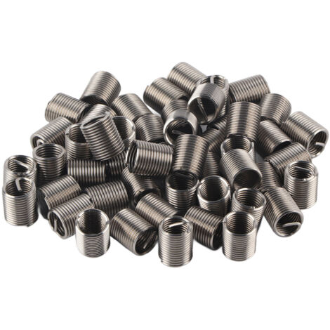 [Kit de inserts de filetage] Kit pour réparation et conversion de filetage, 50 inserts en acier inoxydable SUS304, modèle M10x1.25 2D (1/5)