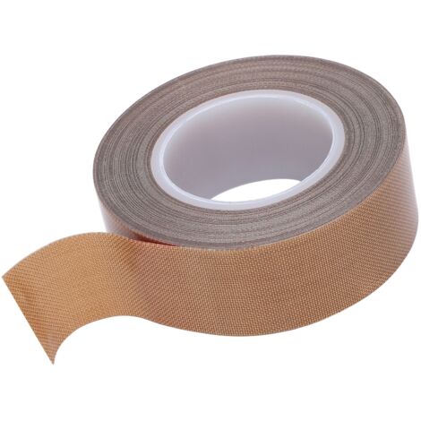 Ruban PTFE Adhésif Haute Température pour Machine sous Vide - Matière PTFE, 0.25mm x 25mm x 10m, Anti-adhérence & Isolation Thermique (1/5)