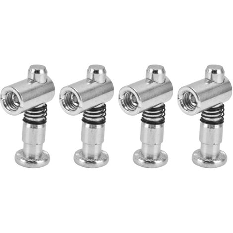 Raccords d'ancrage galvanisés M25 - 4 pièces - Profilés 4545 Européen avec connexion robuste et encastrée (1/5)